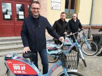 Start roweru metropolitalnego (fot. B. Gondek)