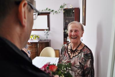 90 lat Pani Antoniny Duńko (fot. L.Kłodnicki)