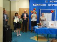 Uroczysty finał IX Powiatowego Konkursu Czytelniczego „Z książką na ty”