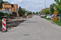 Przebudowa chodnika przy ul. Modrzewskiego (fot. R. Gucwa)