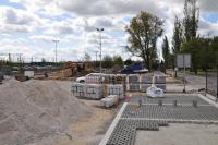Budowa parkingu Park&Ride przy ul. Dworcowej (fot. A. Moczulski)