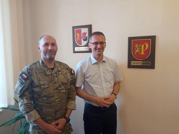 Dowódca 7 Pomorskiej Brygady WOT w Pruszczu Gdańskim