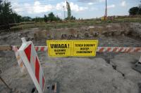 W trakcie budowy obwodnicy Pruszcza Gdańskiego - lipiec 2010 r.