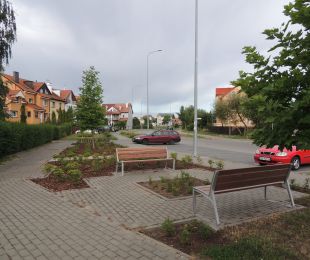 Nowy miejsce odpoczynku przy ul. Grota Roweckiego