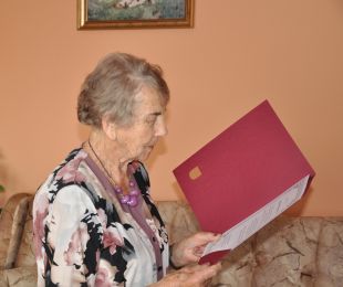95 lat Pani Janiny Wesołowskiej