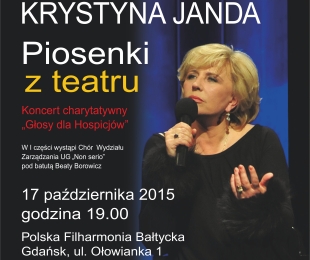 Koncert charytatywny "Głosy dla hospicjów"