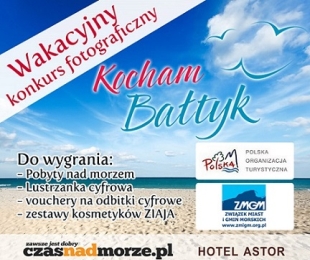 Wakacyjny konkurs fotograficzny „Kocham Bałtyk”