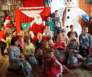 Mikołajki 2015 w bibliotece