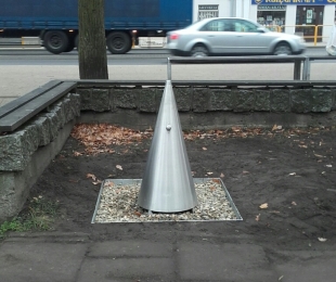 Zdrój w centrum miasta