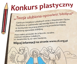 Ogólnopolski konkurs plastyczny pn. „Twoja ulubiona opowieść biblijna”