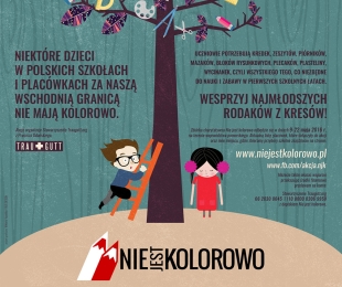 Akcja charytatywna „Nie jest kolorowo”