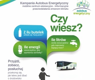 Autobus energetyczny w Pruszczu Gdańskim