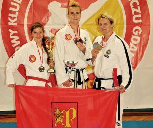 Trzech mistrzów Polski w taekwon-do z Pruszcza Gdańskiego