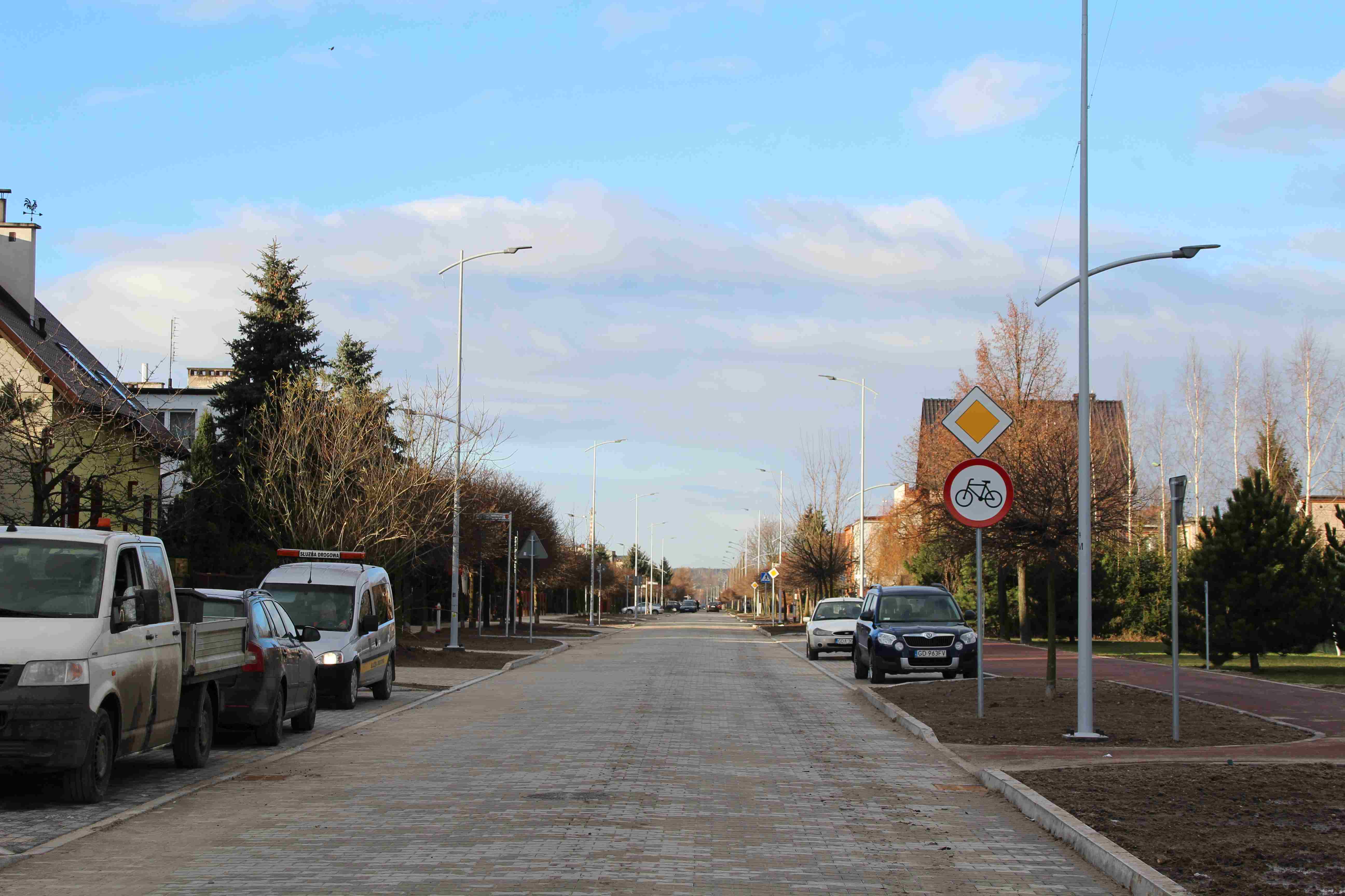 Koniec prac przy ul Korzeniowskiego