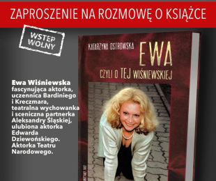 Burmistrz Pruszcza Gdańskiego oraz Powiatowa i Miejska Biblioteka Publiczna, zapraszają na spotkanie z Ewą Wiśniewską.