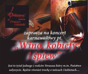 Koncert karnawałowy Orkiestry miasta Pruszcz Gdański