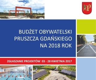 Składanie wniosków w IV edycji Budżetu Obywatelskiego 2018