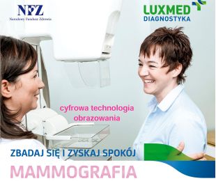 Bezpłatne badania mammograficzne