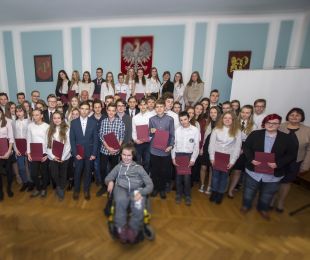 Rozdanie stypendiów
