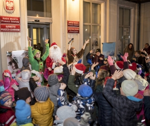 Mikołajki pod Urzędem Miasta