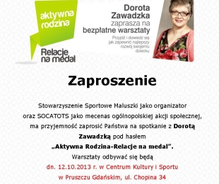 Aktywna rodzina - relacje na medal