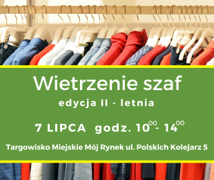 Letnie "Wietrzenie szaf"