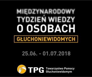Międzynarodowy Tydzień Wiedzy o Osobach Głuchoniewidomych