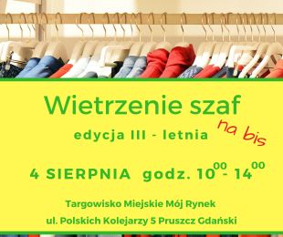 "Wietrzenie szaf" na bis