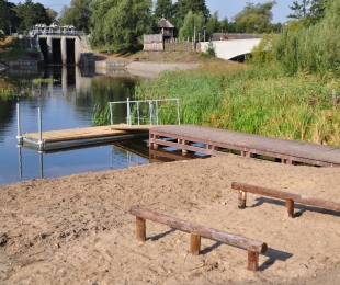 Przystanie kajakowe już gotowe