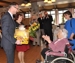 105-te urodziny Pani Józefy Krośnickiej
