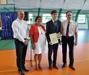 Zakończenie roku szkolnego gimnazjalistów w ZSO nr 1 w Pruszczu Gdańskim