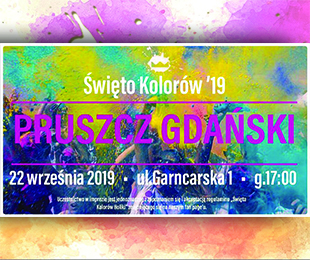 Święto kolorów w Pruszczu Gdańskim