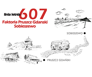 Wakacyjny autobus z Pruszcza Gdańskiego na plażę w Sobieszowie