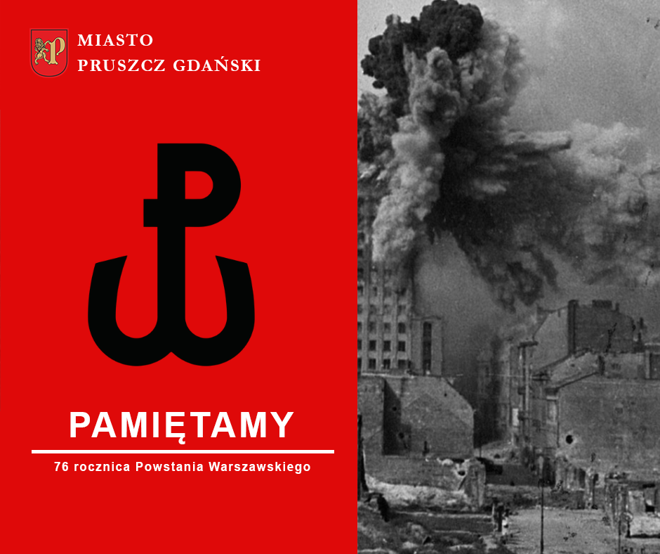 76.rocznica wybuchu Powstania Warszawskiego