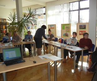 Trzecie spotkanie sieci współpracy i samokształcenia w Pedagogicznej Bibliotece Wojewódzkiej – Filii w Pruszczu Gdańskim