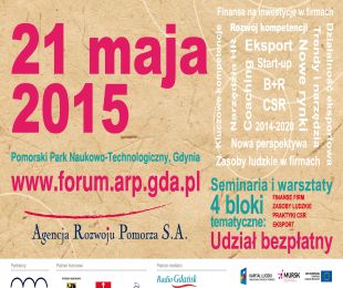X Pomorskie Forum Przedsiębiorczości-  rekrutacja rusza od 4 maja